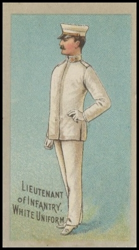 Lieutenant of Infantry White Uniform